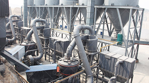 Coal processing by MTW215 mill X4 sets
