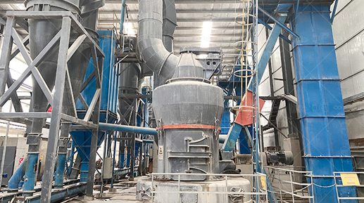 Petroleum coke processing by MTW175 mill
