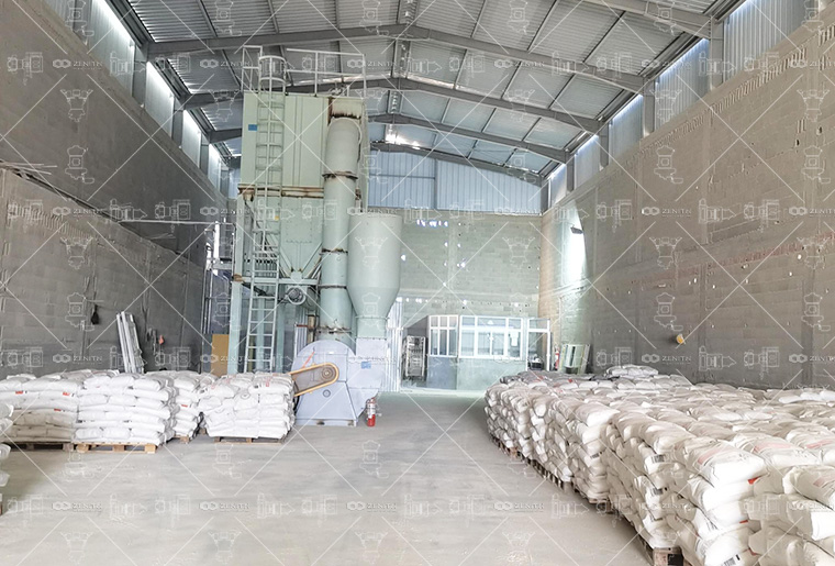 20,000 TPY GCC Grinding Production Line in Saudi Arabia