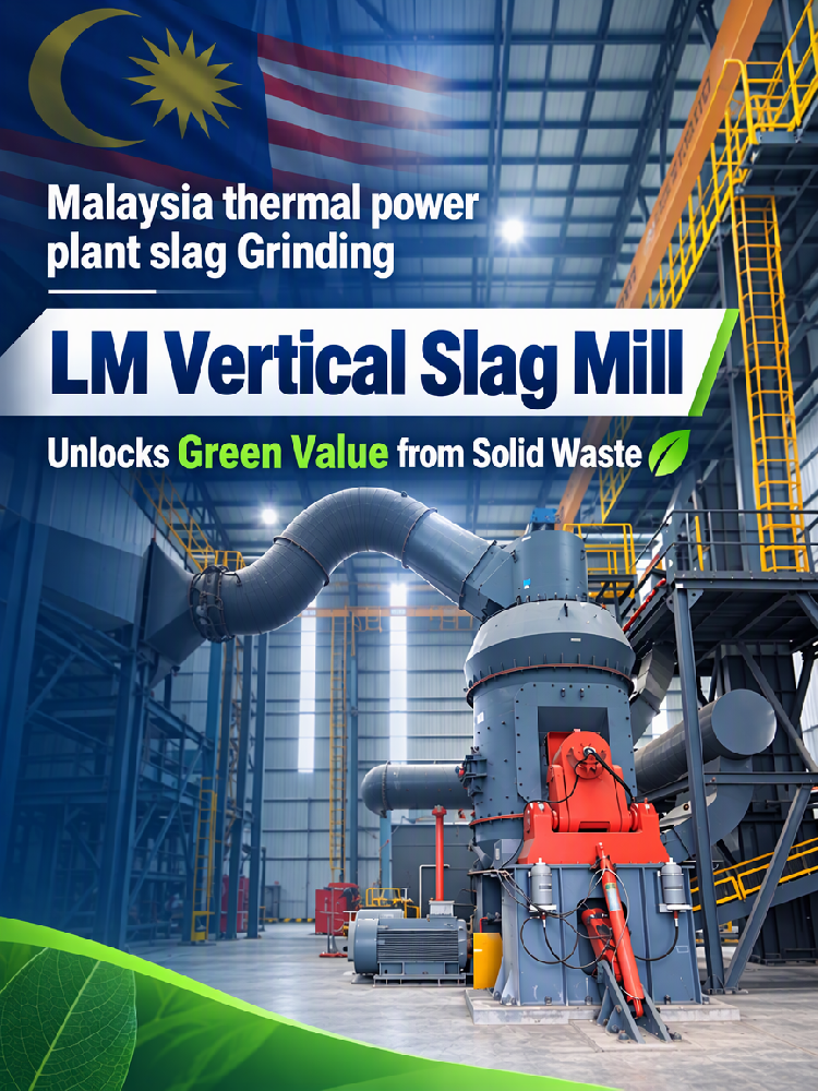Malaysia Thermal Power Plant Slag Grinding: Zenith LM Vertical Slag Mill Unlocks Green Value from Solid Waste